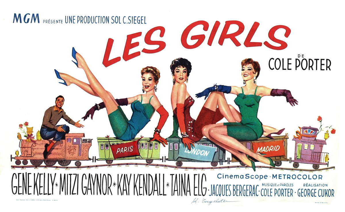 Les Girls (Belgian poster)
