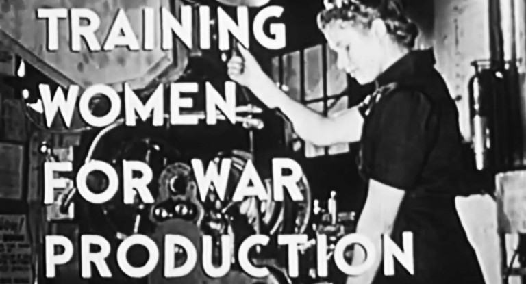 Training Women for War Production